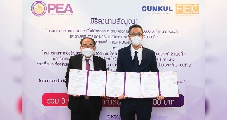 GUNKUL คว้างาน EPC “กฟภ.” มูลค่า 617 ลบ. หนุน Backlog พุ่งแตะ 8 พันลบ.