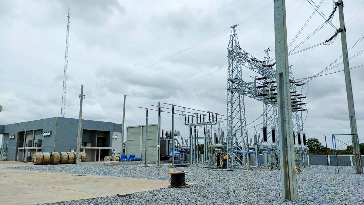 Construction of Sub-Station Sung Noen, Nakhon Ratchasima Province